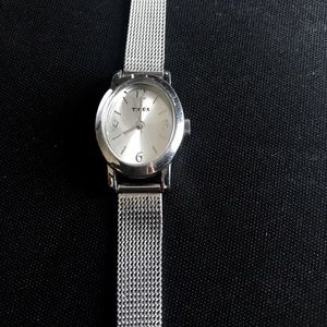 Silver Vintage Women’s Timex watch